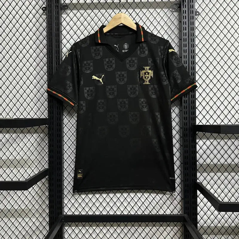 Maillot CDM 25/26 Portugal black Spécial