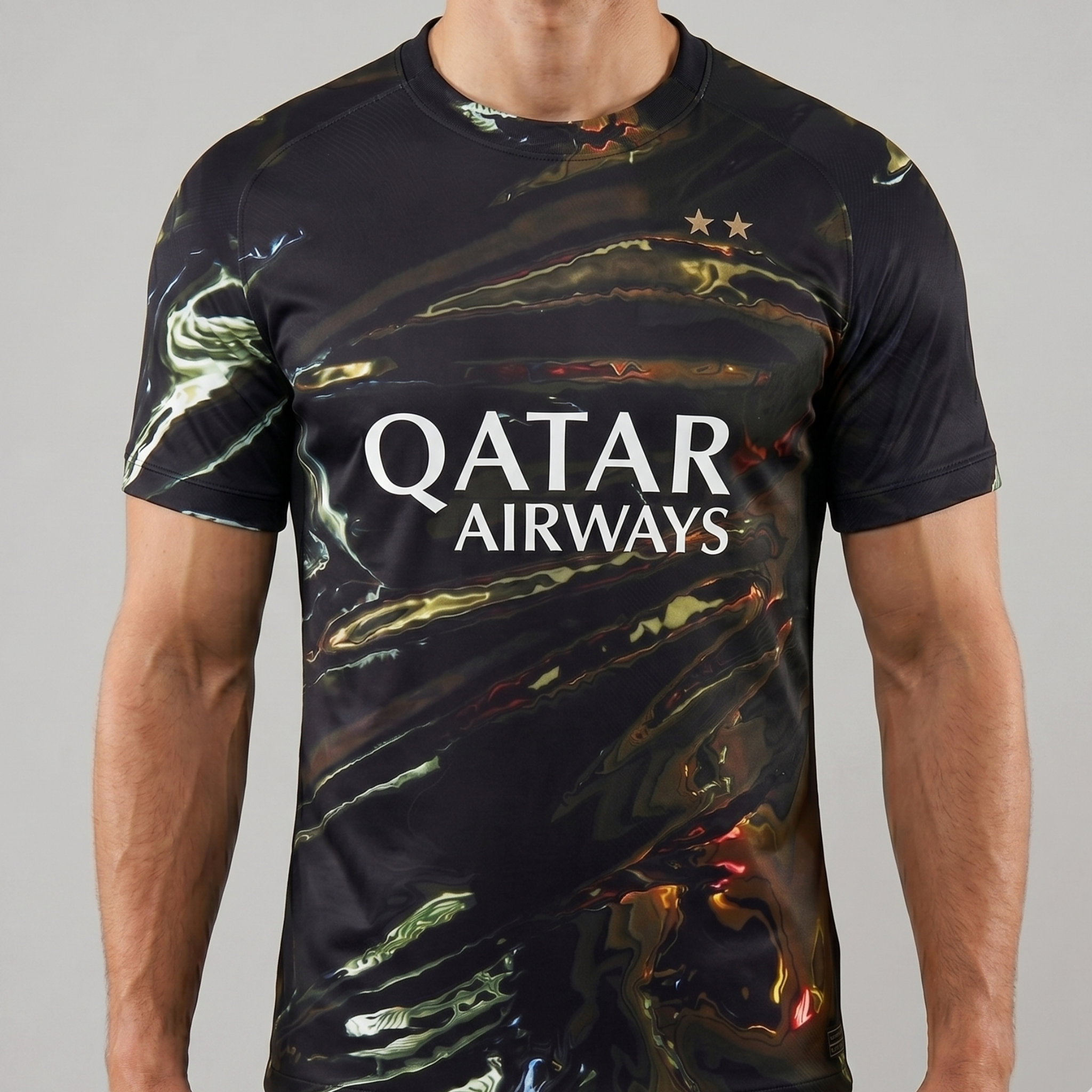 Maillot Third Paris Concept — Édition Liquid Gold 2 Étoiles (Flocage Backtoback26)