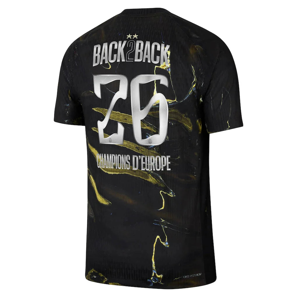 MAILLOT PSG NIGHT STADIUM BACK2BACK 26 AVEC LES 2 ÉTOILES