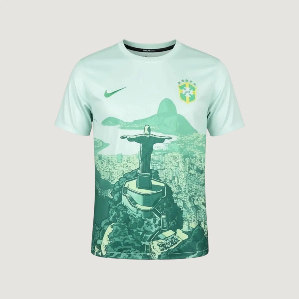 Brésil – Maillot Concept 25/26 – Vert & Blanc