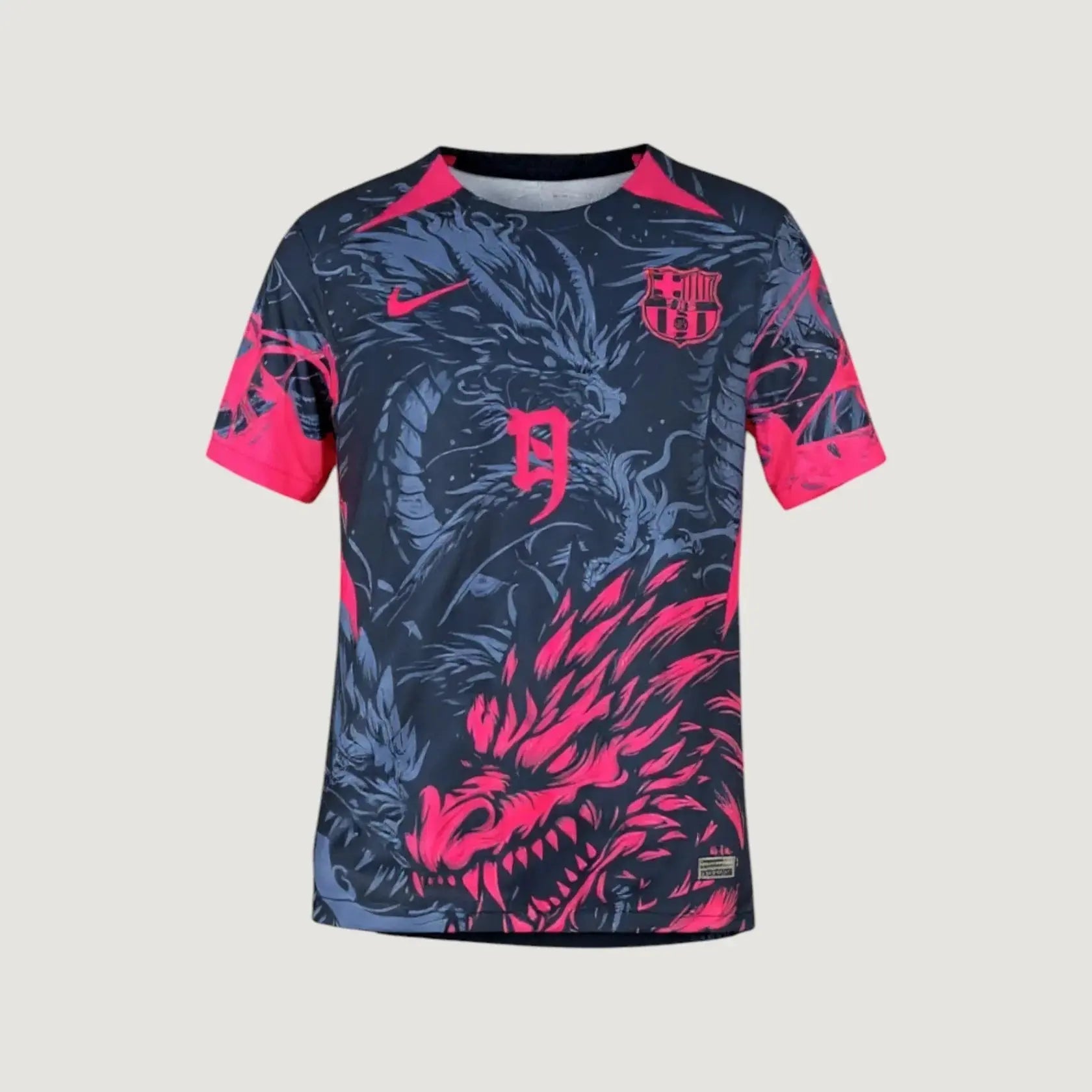 FC Barcelone – Maillot Concept Dragon 25/26 – Noir & Rose