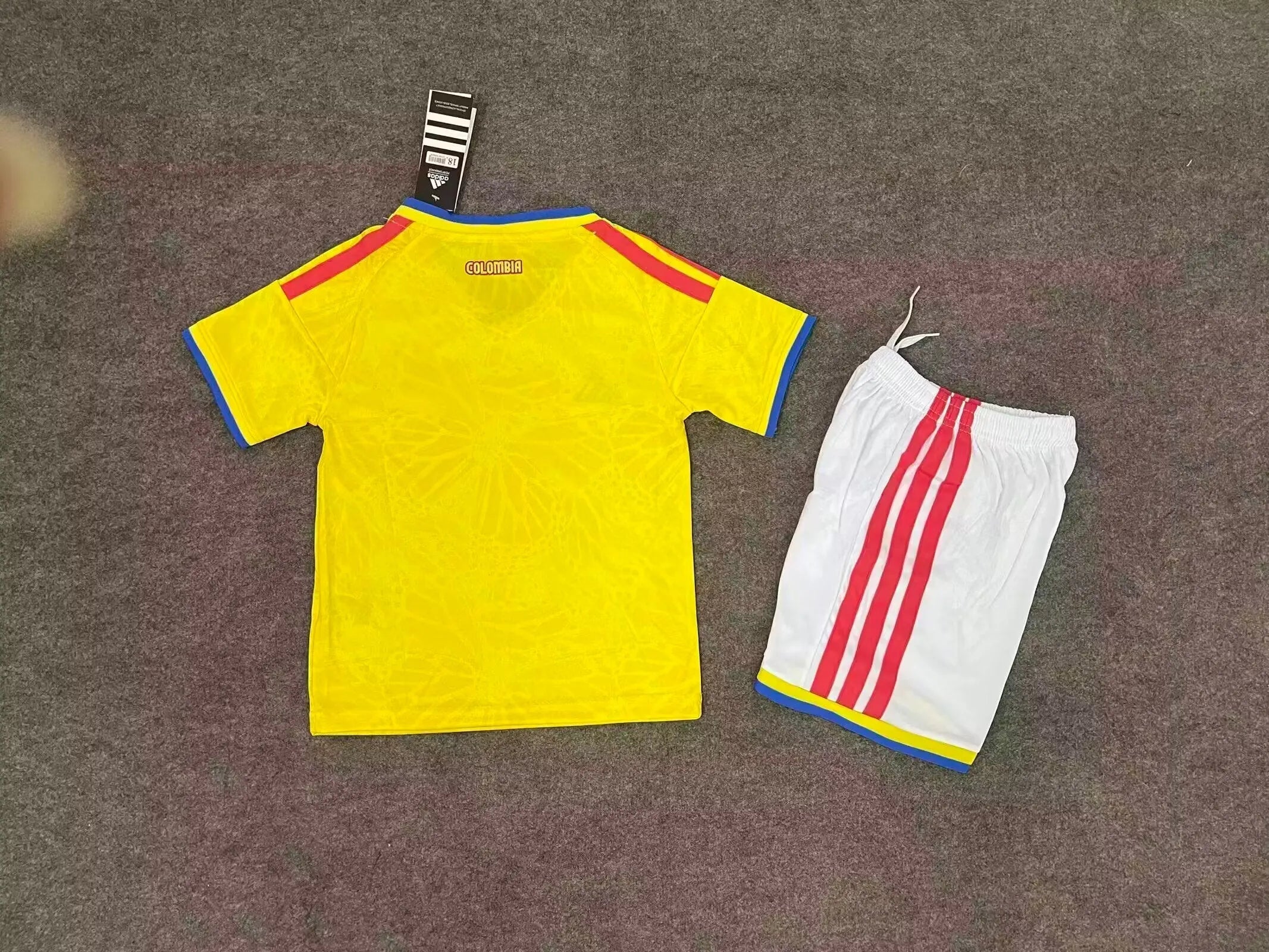 Ensemble Colombie coupe du monde 2026 DOM blanc